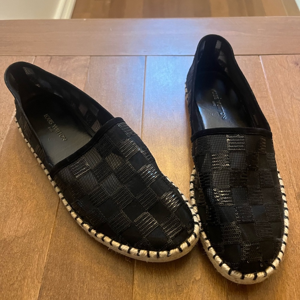 Louis Vuitton Black Women’s Espadrilles
